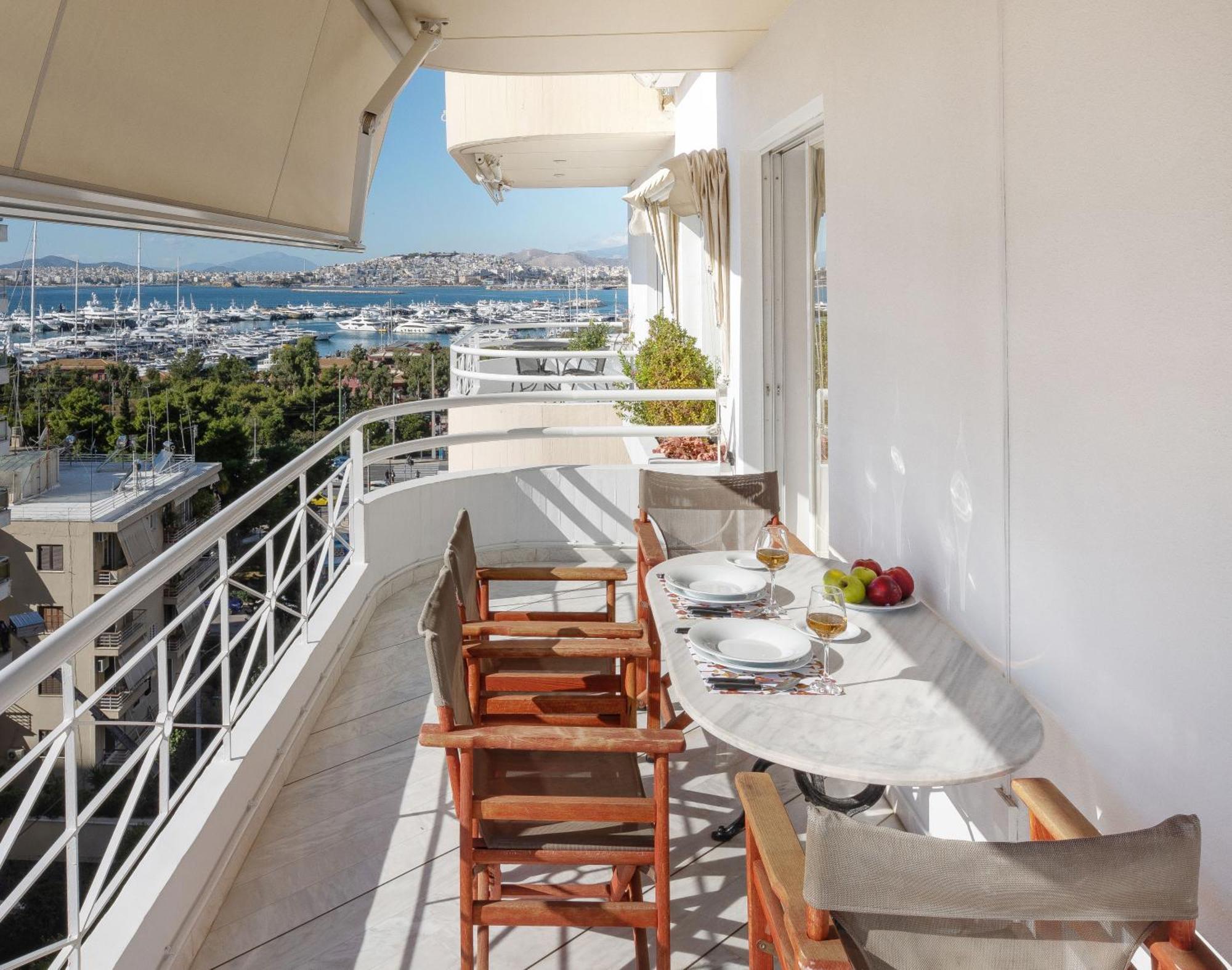 Nice Sea View Elegant Apartment Афины Экстерьер фото